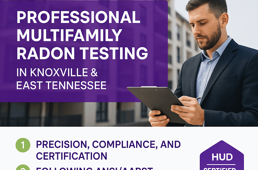 Professional Multifamily Radon Testing in Knoxville & East Tennessee