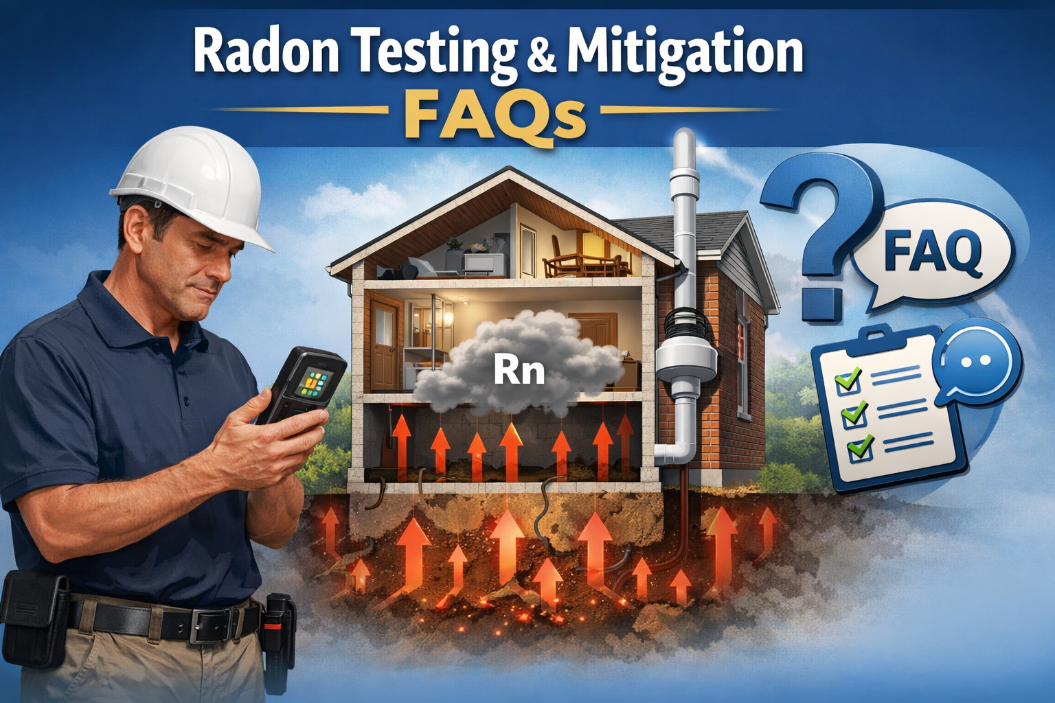 Premier Radon Testing and Mitigation in Knoxville and Nashville, TN